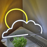 TONGER® Cloud With Sun Wall LED Neon Sign