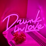 TONGER® Drunk in Love Wall LED Neon Sign