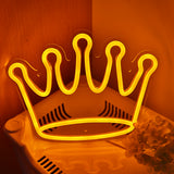 TONGER® Crown LED Wall Neon Sign Light
