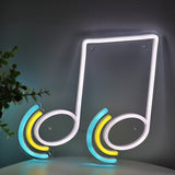 TONGER® Music Symbol LED Neon Sign Light