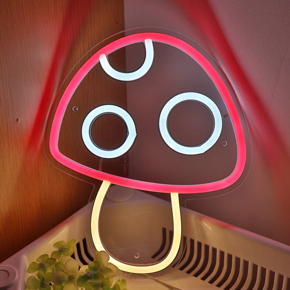 TONGER® Mushroom Wall LED Neon Sign