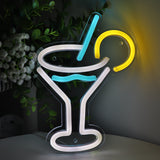 TONGER® Mini Cocktails Icon Wall LED Neon Sign