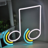 TONGER® Music Symbol LED Neon Sign Light