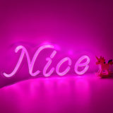 TONGER® Nice Wall LED Neon Sign Light