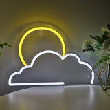 TONGER® Cloud With Sun Wall LED Neon Sign