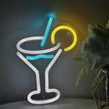 TONGER® Mini Cocktails Icon Wall LED Neon Sign