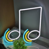 TONGER® Music Symbol LED Neon Sign Light