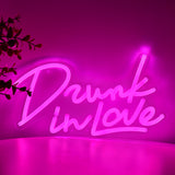 TONGER® Drunk in Love Wall LED Neon Sign