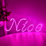 TONGER® Nice Wall LED Neon Sign Light