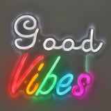 TONGER® Good Vibes LED Neon Sign Light