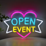 TONGER® Open Event Wall LED Neon Sign