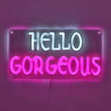TONGER® Hello Gorgeous Wall LED Neon Sign