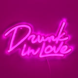 TONGER® Drunk in Love Wall LED Neon Sign