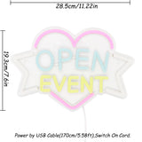 TONGER® Open Event Wall LED Neon Sign