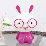 TONGER® Cute Touch Switch Dimmable chargeable Kids Cartoon Bunny Table Light