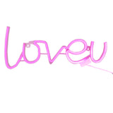 TONGER®  Pink Loveu LED Wall Neon Sign