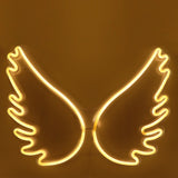 TONGER®Warm White Wing Wall Neon Sign