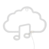 TONGER®  White Cloud With Note Neon LED Sign