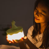 TONGER® Green Cake Night Light