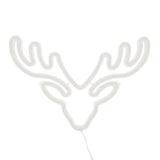 TONGER® Colorful Elk Head LED Neon Sign