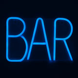 TONGER®Blue Bar LED Neon Sign