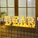 TONGER® Letter Marquee Light