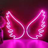 TONGER®Pink Wing Wall Neon Sign