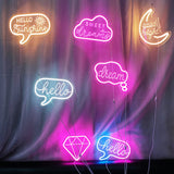 TONGER® Blue Dream Wall Neon