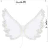 TONGER®Warm White Wing Wall Neon Sign