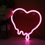 TONGER® Pink Heart Neon LED