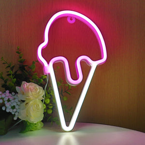 TONGER® Ice Cream Wall LED Neon Light Sign