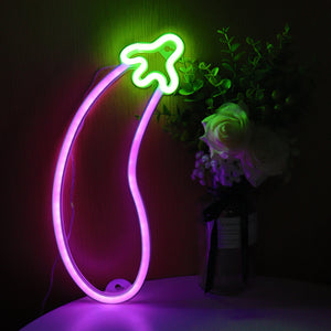 TONGER® Eggplant Neon LED