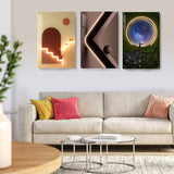 TONGER® Love around the corner Art Glowing Wall Light Painting