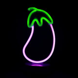 TONGER® Eggplant Table LED Neon Light