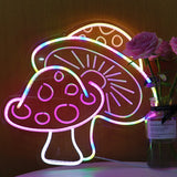 TONGER® Mushroom Wall Neon Sign