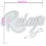 TONGER®Relax LED Neon Sign