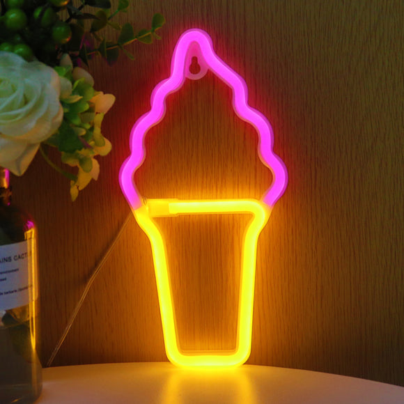 TONGER®Ice Cream LED Neon Sign