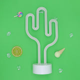 TONGER® Green Cactus Table LED Neon Light