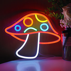 TONGER®Mushroom LED Neon Sign