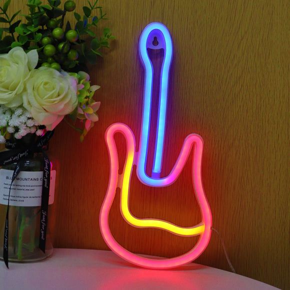 TONGER®Guitar LED Neon Sign