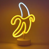 TONGER® Banana Table LED Neon Light