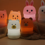 TONGER® White Bear Silicon Night Light