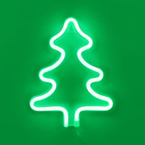 TONGER® Green Christmas Tree Wall LED Neon Light Sign