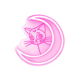 TONGER®Pink Moon With Cat LED Neon Wall Sign