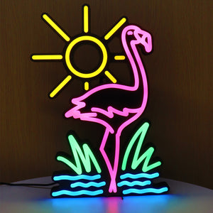 TONGER® Flamingo Neon Light