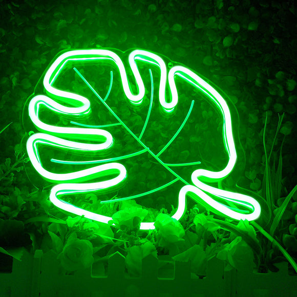 TONGER®Big maple leaf LED Neon Sign