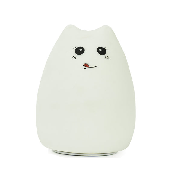 TONGER® Sweet Cat Silicon Night Light