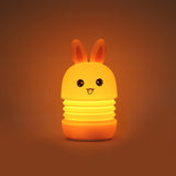 TONGER® Pink Bunny Silicon Night Light