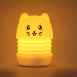 TONGER® White Cat Silicon Night Light