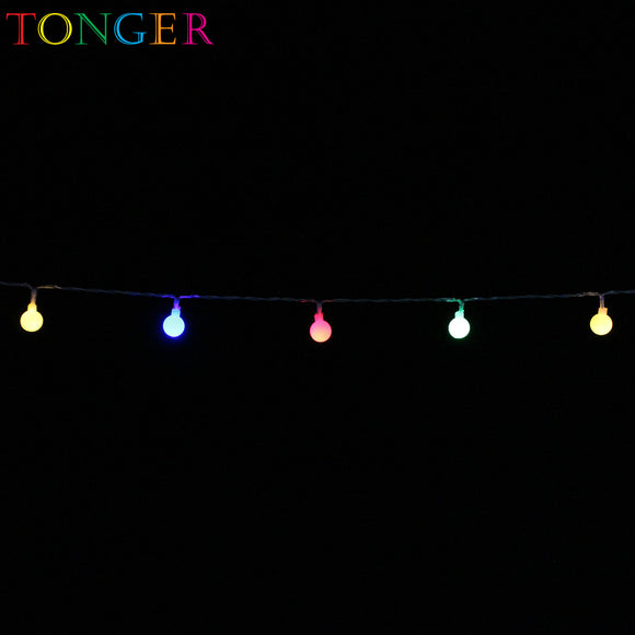 TONGER® Small bulb LED Plastic String Lights